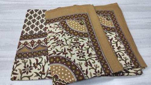 BEDSHEET JAIPUR PRINTED 72X100 2 PILLOW COVER